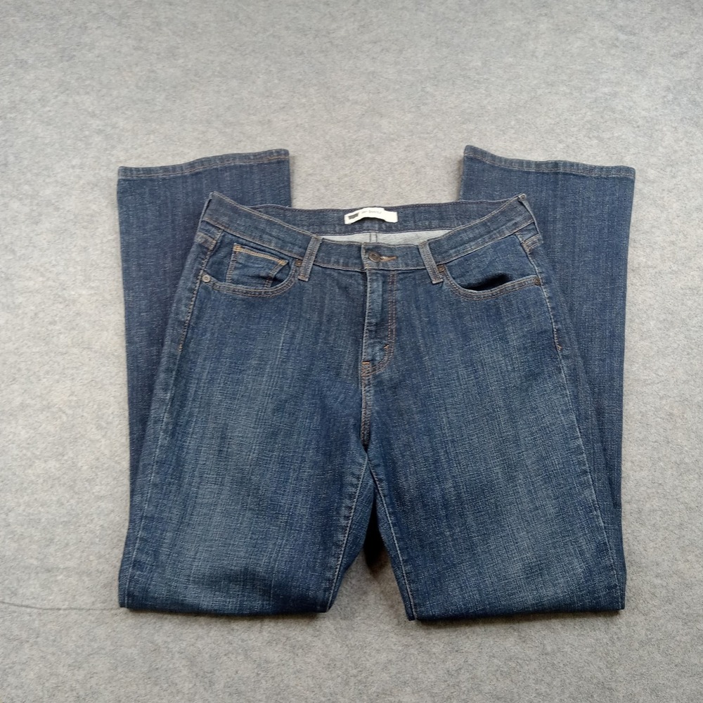 Levis Jeans Womens 10 Blue‎ Medium Wash 515 Bootcut Mid Rise Stretch Denim Pants